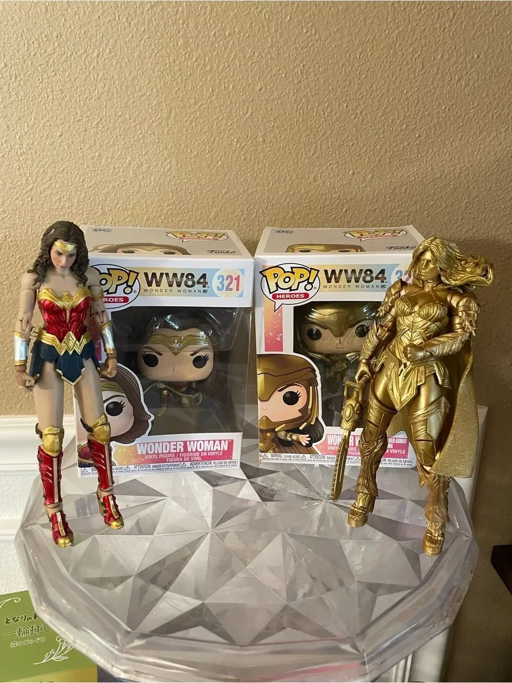 McFarlane Toys Wonder Women Figures Wonder Women WW84 Funko Pops Lot
